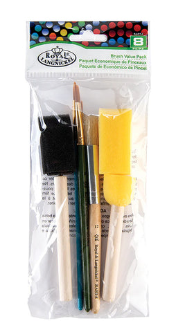 Brush Value Pack (8 pcs) - Ages 5+