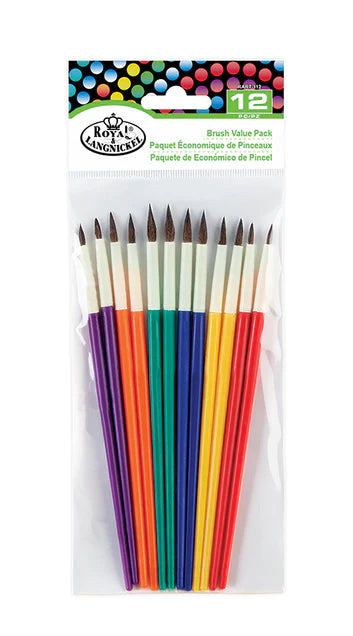 Brush Value Pack (12 pcs) - Ages 5+