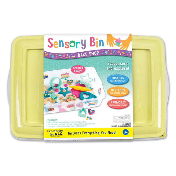 Creativity for Kids: Sensory Bin Bake Shop - Ages 3+
