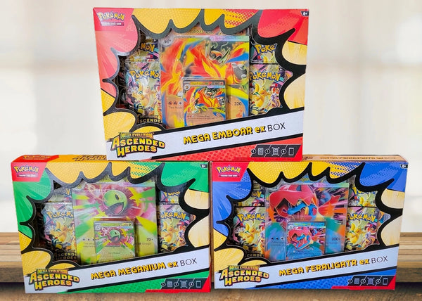 Pokémon Ascended Heroes Mega ex Box