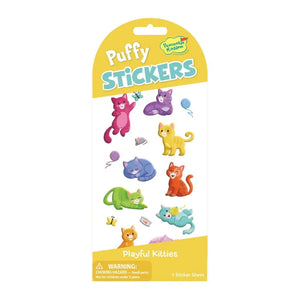 Stickers: Puffy Playful Kittens - Ages 3+