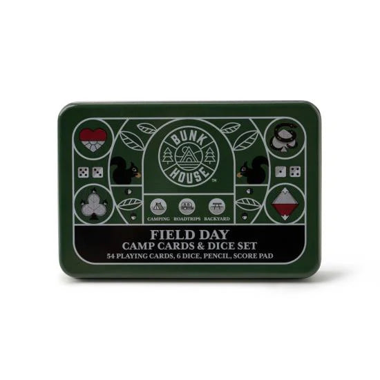 Bunk House Field Day Camp Cards & Dice Set