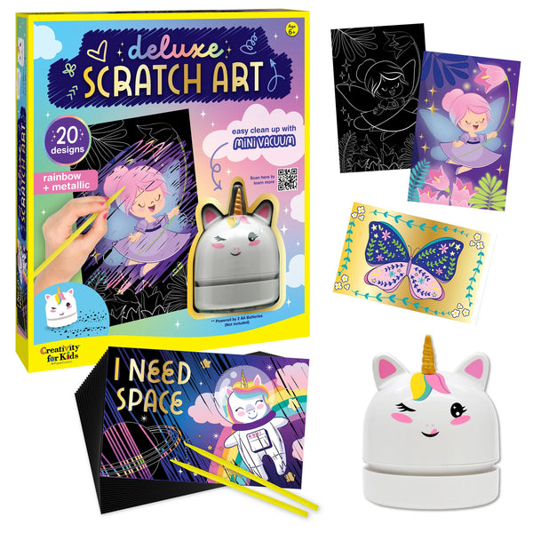 Creativity for Kids: Deluxe Scratch Art - Ages 6+