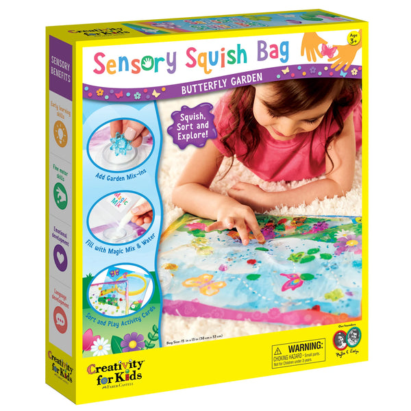 Creativity for Kids: Sensory Squish Bag - Butterfly Garden - Ages 3+