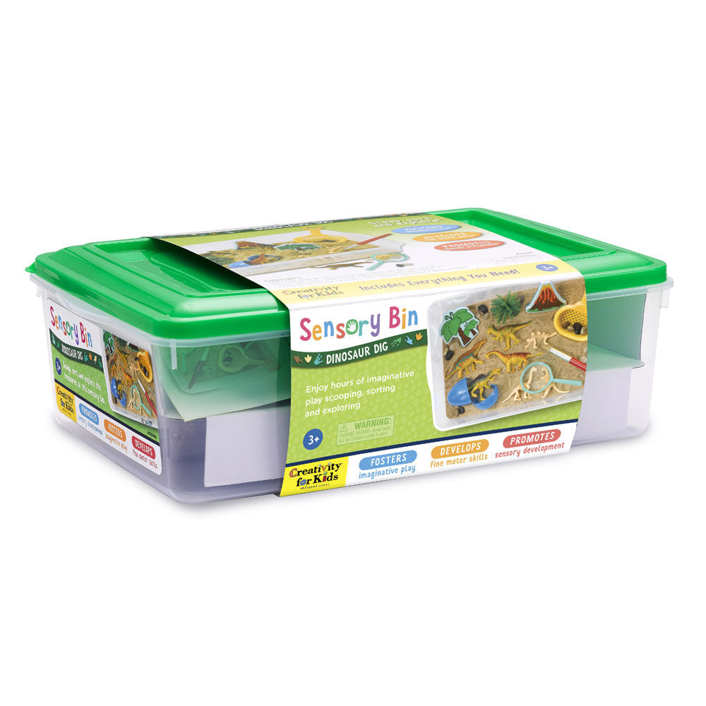 Creativity for Kids Creativity for Kids Sensory Bin Dinosaur Dig