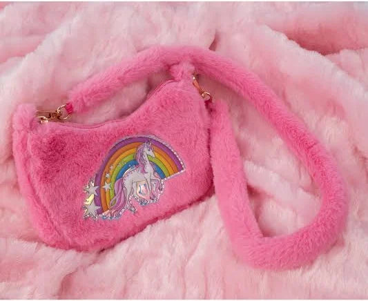 GP: Rainbow Cuddle Crossbody Purse Pink - Ages 3+