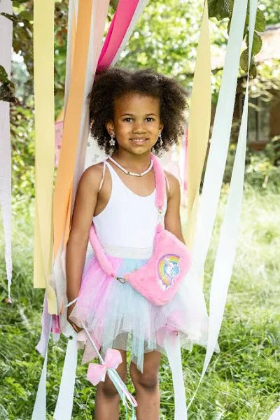 GP: Rainbow Cuddle Crossbody Purse Pink - Ages 3+