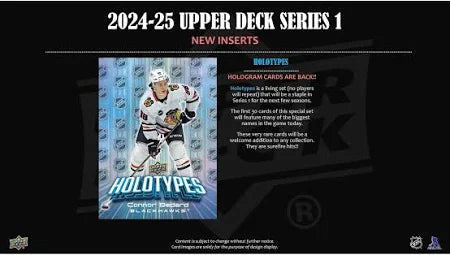 Upper Deck Series One Hockey Starter Set 2024/2025