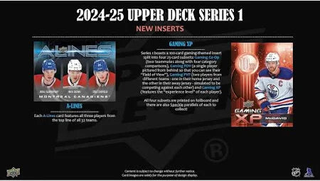 Upper Deck Series One Hockey Starter Set 2024/2025