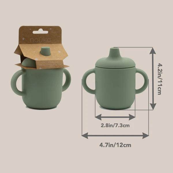 Noüka: Non-Spill Sippy Cup Deep Moon - Ages 6mths+