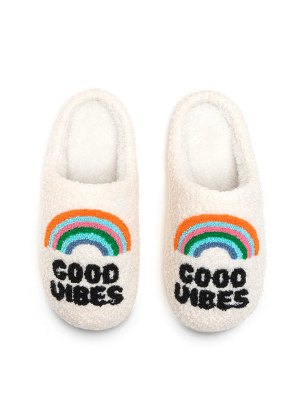 Slippers: Good Vibes - Multiple Sizes Available