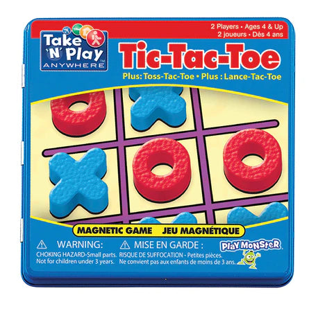 Tic-Tac-Toe Game Tin - Ages 4+