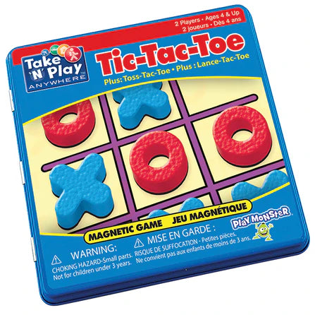 Tic-Tac-Toe Game Tin - Ages 4+