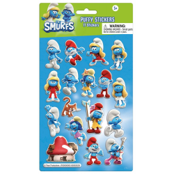 Puffy Stickers: the Smurfs - Ages 3+