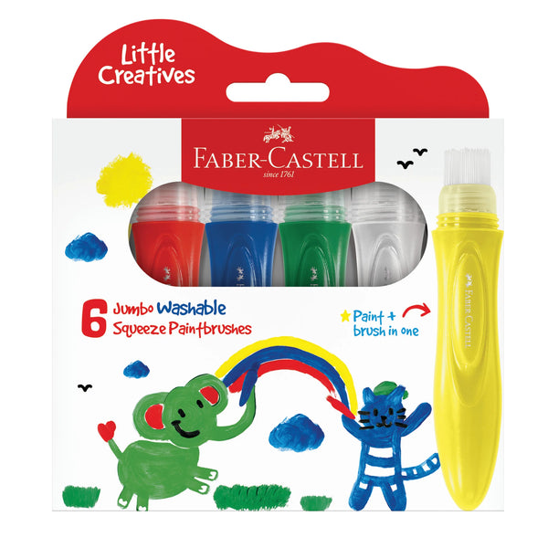 FC: Little Creatives Jumbo Squeezing Paintbrush - Ages 3+