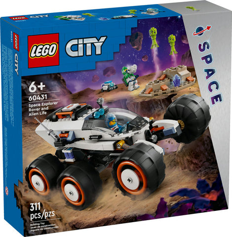 Lego: City Space Explorer Rover and Alien Life  - Ages 6+