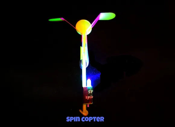 Loot Spin Copter LED Toy Ages 6 Playful Minds