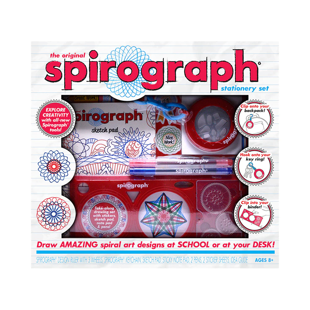 Spirograph Stationery Set - Ages 8+