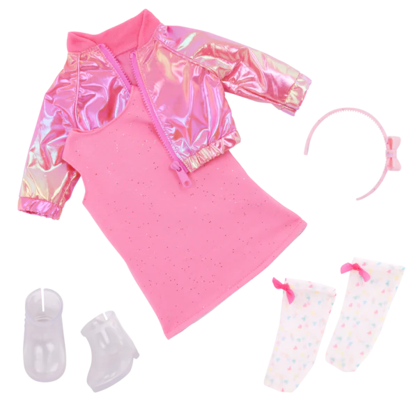 OG: 18" Doll Outfit Deluxe: Splash of Pink - Ages 3+