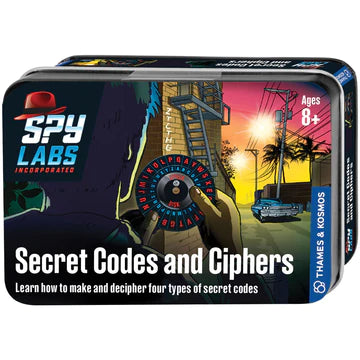 Spy Labs: Secret Codes and Ciphers - Ages 8+