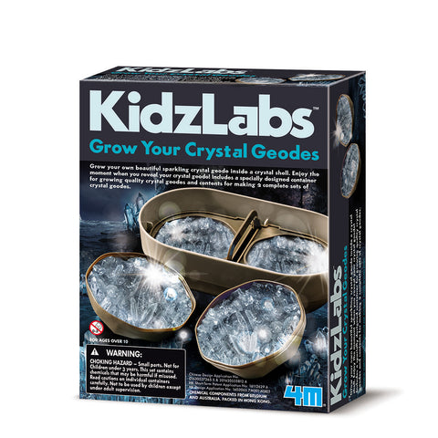 KidzLabs: Grow Your Crystal Geodes - Ages 10+