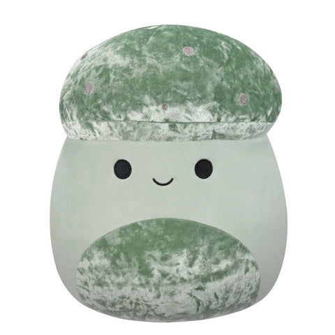 Squishmallow 12":  Ismail Light Green Velvet Mushroom - Ages 3+