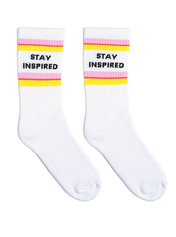 Classic Crew Socks: Inspired - One Size Fits Most