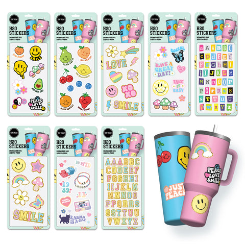 H20 Flask Stickers - Ages 8+