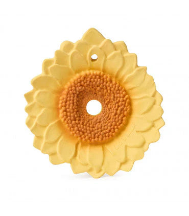 Oli & Carol: Sun The Sunflower Natural Rubber Teether & Bath Toy - Ages 0+