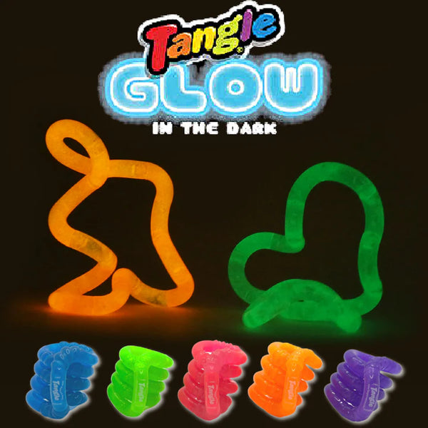 Tangle Jr Glow in the Dark Fidget Toy