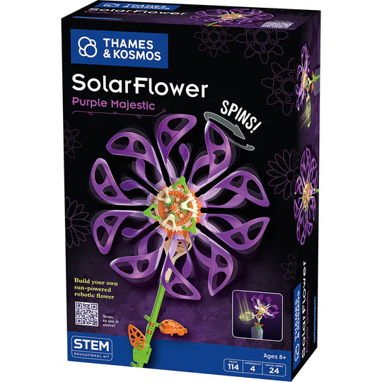 Thames & Kosmos Solar Flower Purple Majestic
