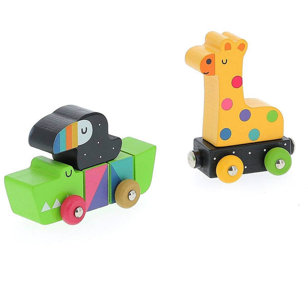 Vilac Wooden Animals Train