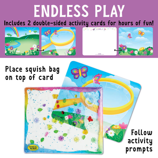 Creativity for Kids: Sensory Squish Bag - Butterfly Garden - Ages 3+