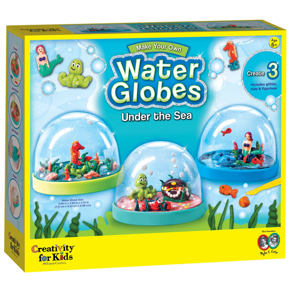 Make Your Own Water Globes Under The Sea - Ages 6+