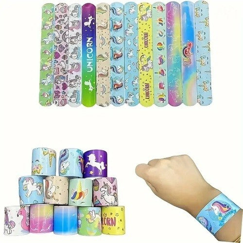 【ゴンタ】One Trick Pony Slap bracelet Loot: Unicorn Slap Bracelet - Ages 3+ – Playful Minds