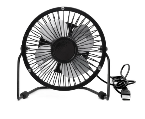 KL: USB Desk Fan Black