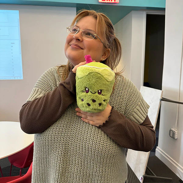 Squishable: Snackers Bubble Tea Matcha - Ages 3+