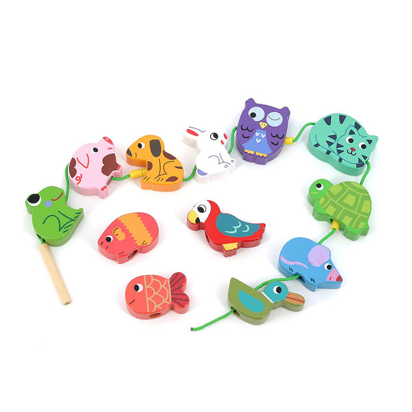 Vilac: Pets Bead Set Large - Ages 18mths+