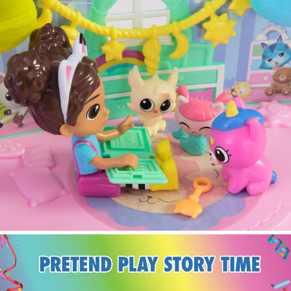 Gabby's Dollhouse: Kitty Care Ear Purrfect Playroom - Ages 3+