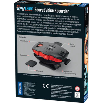 Spy Labs: Secret Voice Recorder - Ages 8+