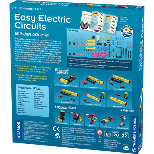 TK: Easy Electric Circuits - Ages 8+