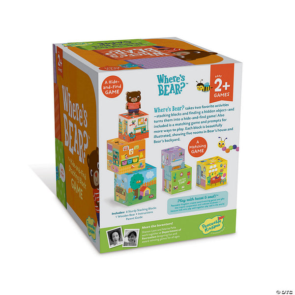 PK: Where's Bear? (Winner Best Toy Award!) - Ages 2+