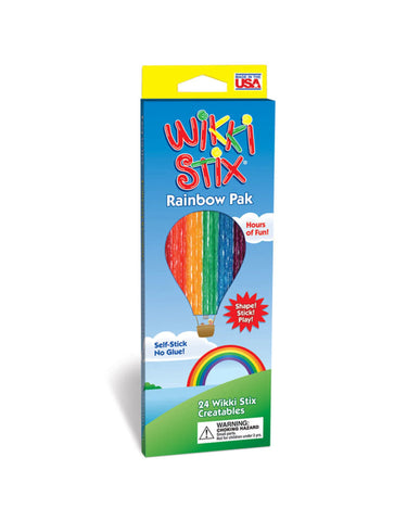 Wikki Stix -Rainbow Pak 24 pcs -  4+