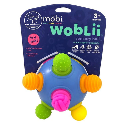 Mobi: Woblii Sensory Ball - Ages 3mths+