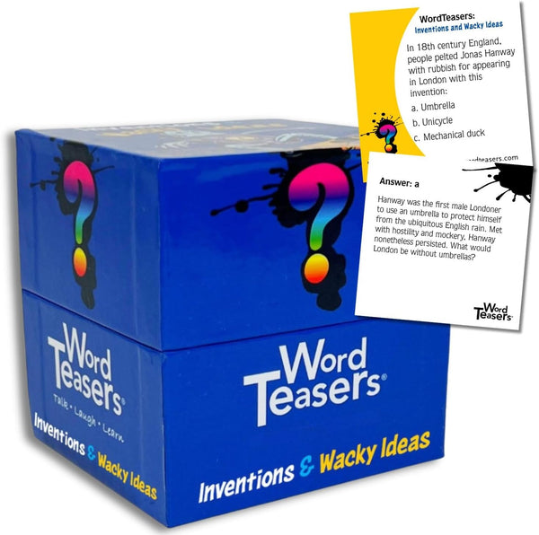 Word Teasers Large: Inventions and Wacky Ideas - Ages 10+