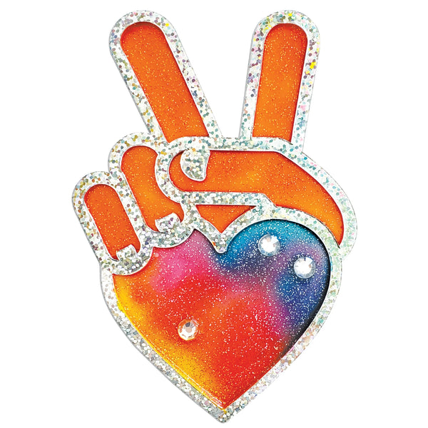 Easy Sparkle Window Art: Rainbow Sprinkles - Ages 6+