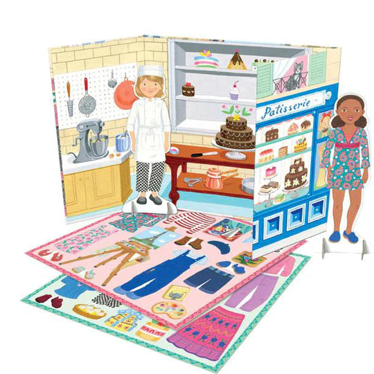 Baker and Painter Paper Dolls - Ages 5+