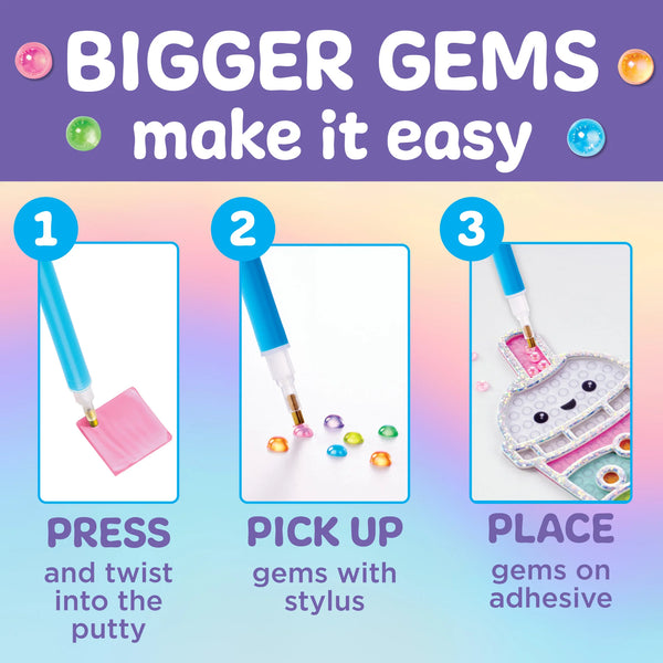 Creativity for Kids: Bubble Gems Super Sticker Bubble Tea - Ages 6+