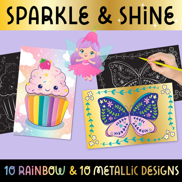 Creativity for Kids: Deluxe Scratch Art - Ages 6+