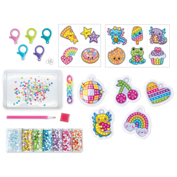 Creativity For Kids Big Gem Diamond Painting Keychains